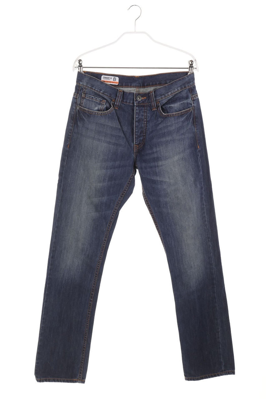 C&A - Used Look Straight Cut Jeans - XS