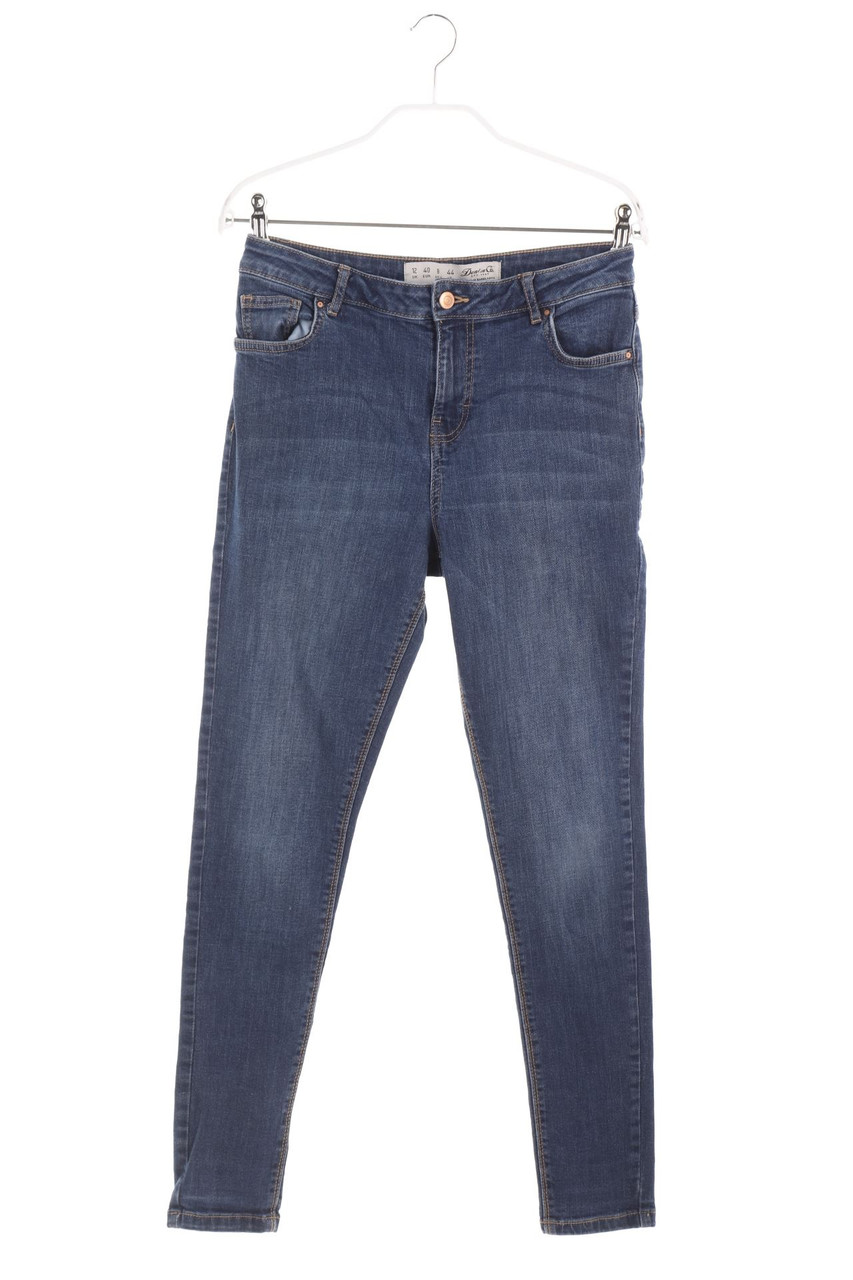 Denim & Co. - Used Look Skinny-Jeans - L