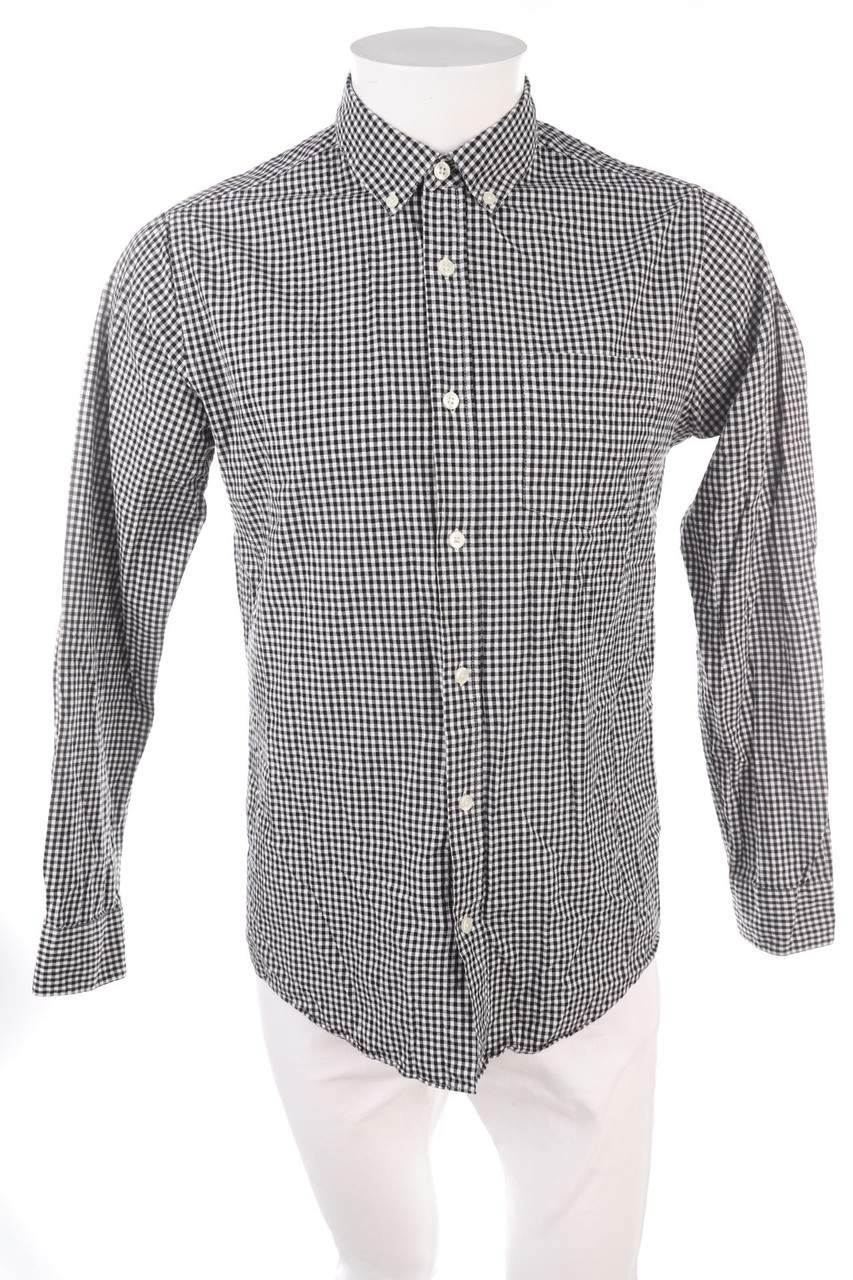 PRIMARK - kariertes Button-down-Hemd aus Baumwolle - M
