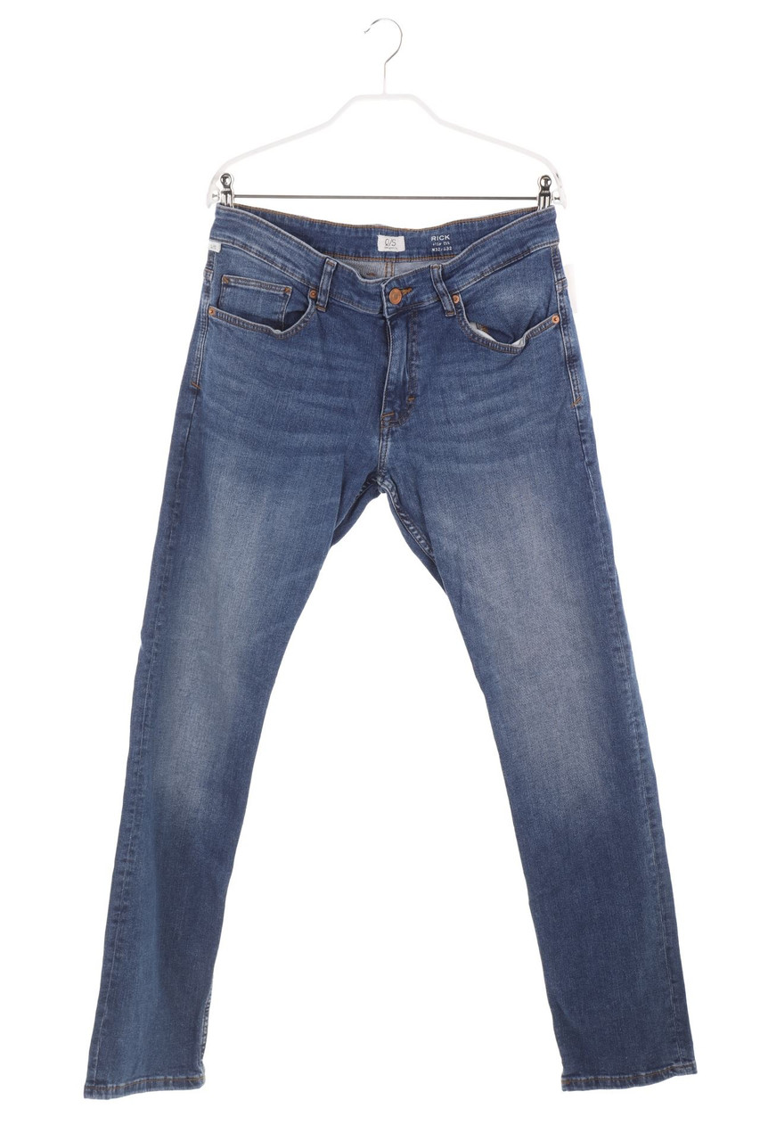 QS by s.Oliver - Used Look Straight Cut Jeans - S