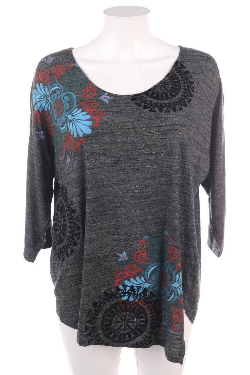 Desigual - Longsleeve-Shirt - XL