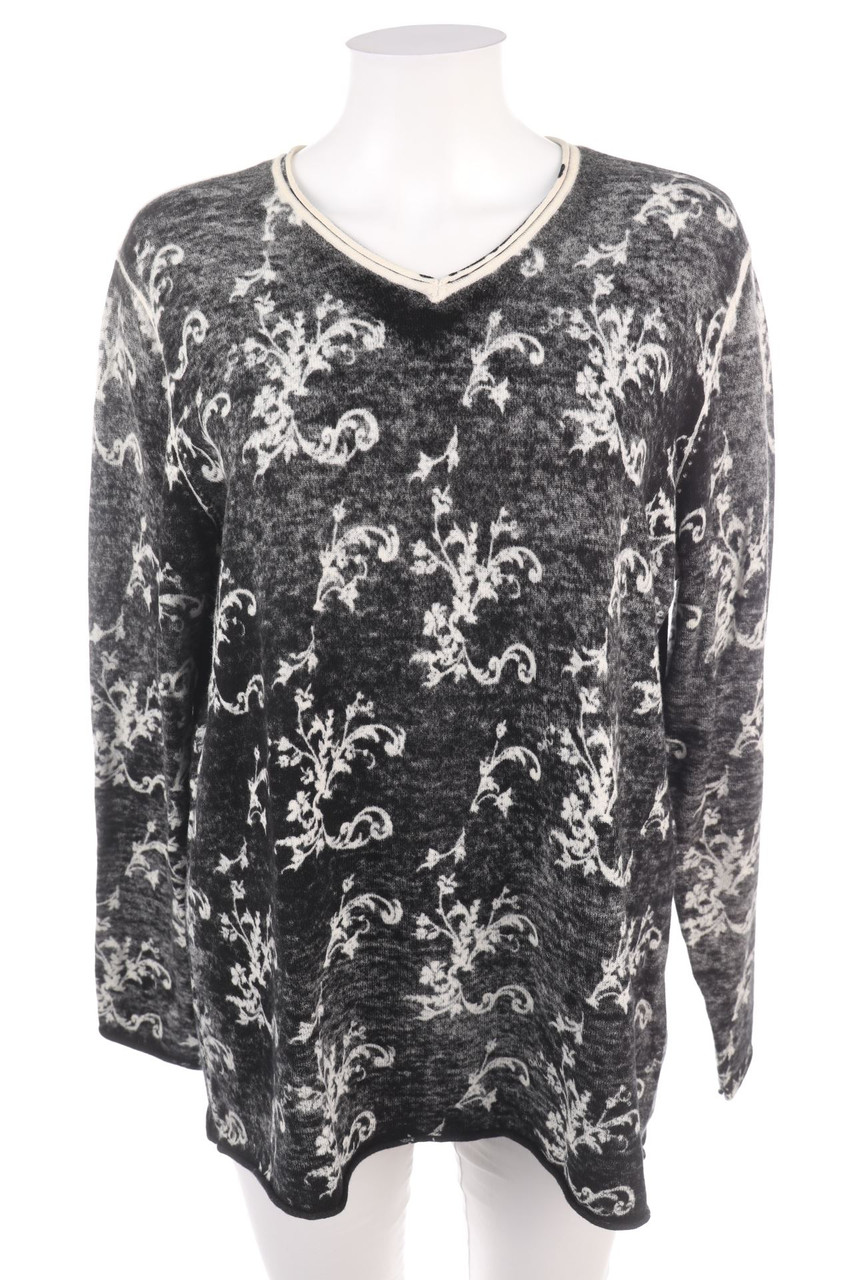 Michèle Boyard - Longsleeve-Shirt mit Wolle - 3XL