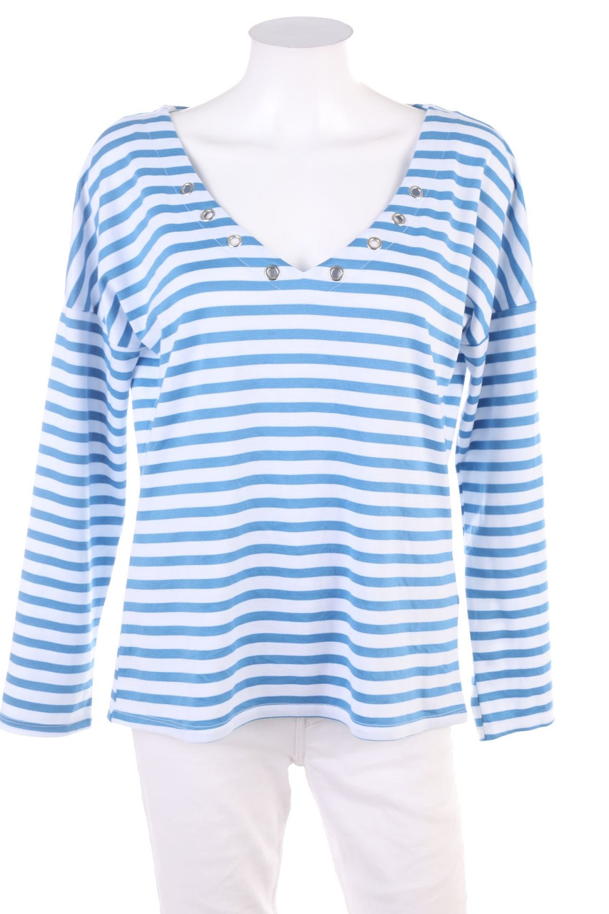 SECONDHAND - Longsleeve-Shirt mit Streifen - M