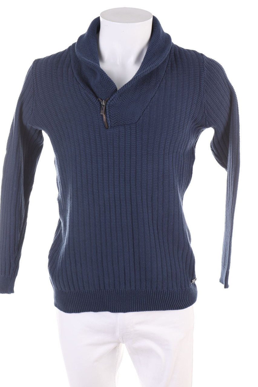 LIVERGY - Troyer-Pullover aus Baumwolle - M