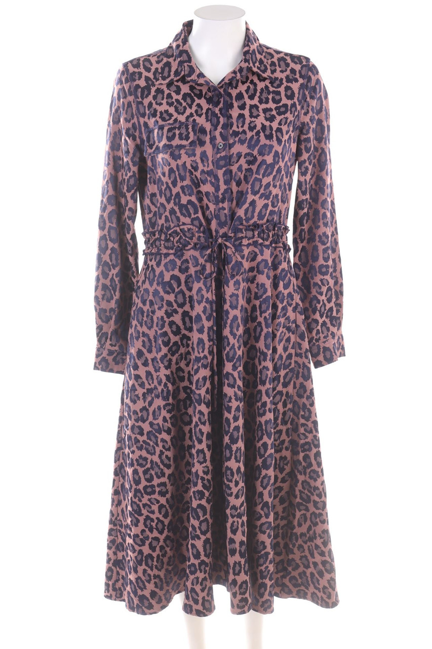 GLOBUS - Blusenkleid mit Animal-Print - XS