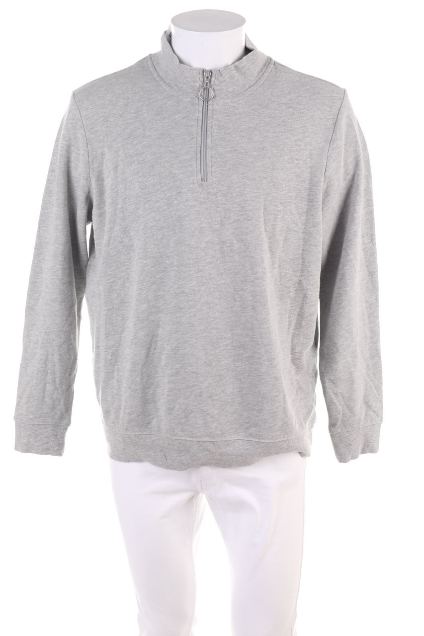 Up FASHION - Troyer-Pullover aus Baumwoll-Mix - 2XL