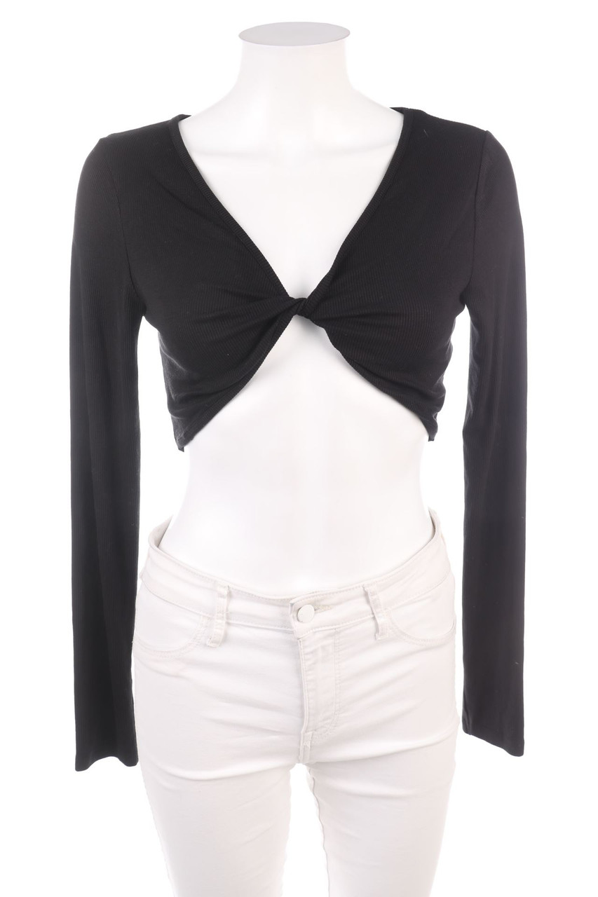 FB SISTER - Cropped-Shirt mit langem Ärmel - M