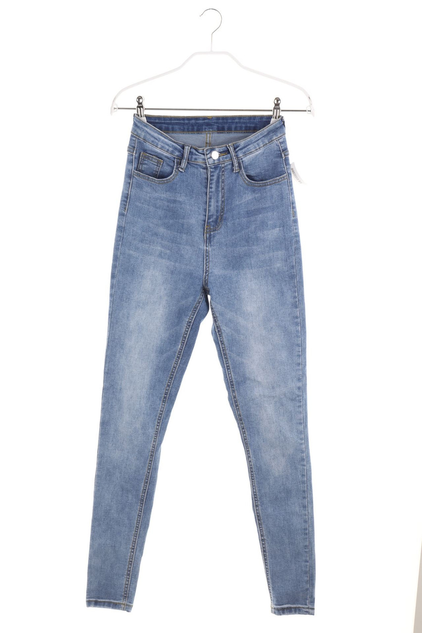 SHEIN - Used Look Skinny-Jeans - S