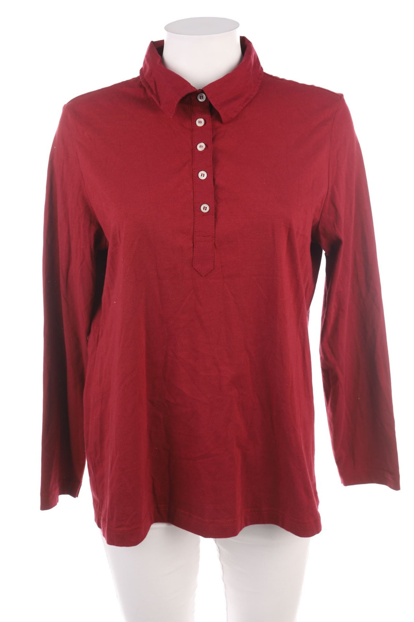 SECONDHAND - Langarm-Polo-Shirt - L