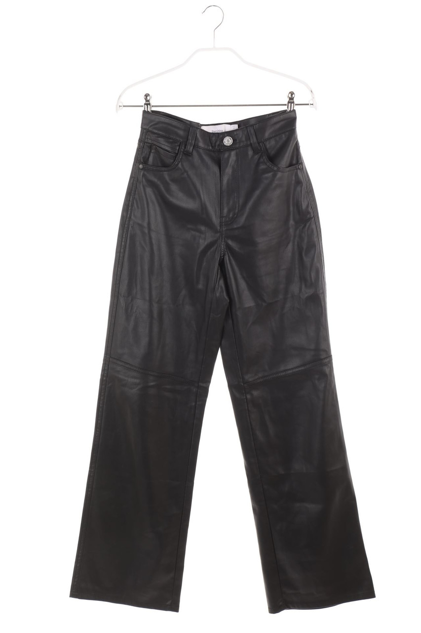 Bershka - Kunstleder-Hose - S