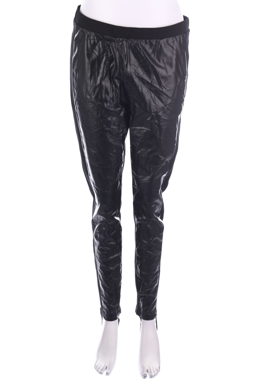 blue seven - Kunstleder-Leggings - XL