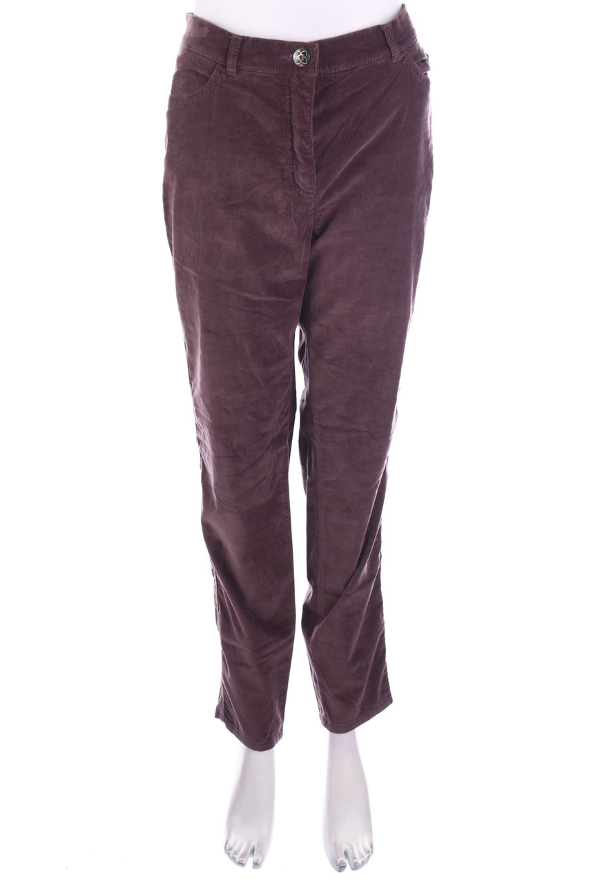 TONI - Samt-Hose - 2XL