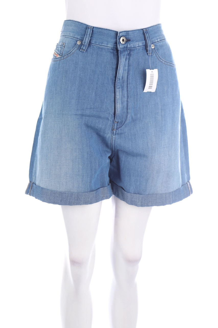 Diesel Industry - Jeans-Shorts mit Logo-Patch - W31