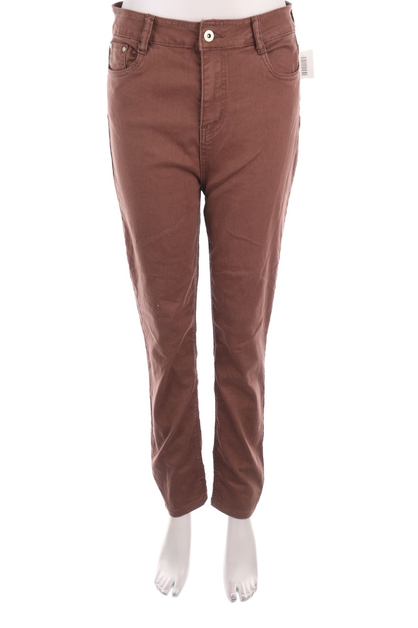 Chicorée - Used Look Straight Cut Jeans - L