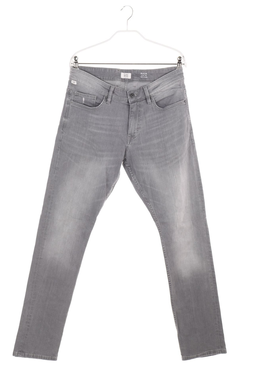 QS by s.Oliver - Used Look Slim-Jeans - S