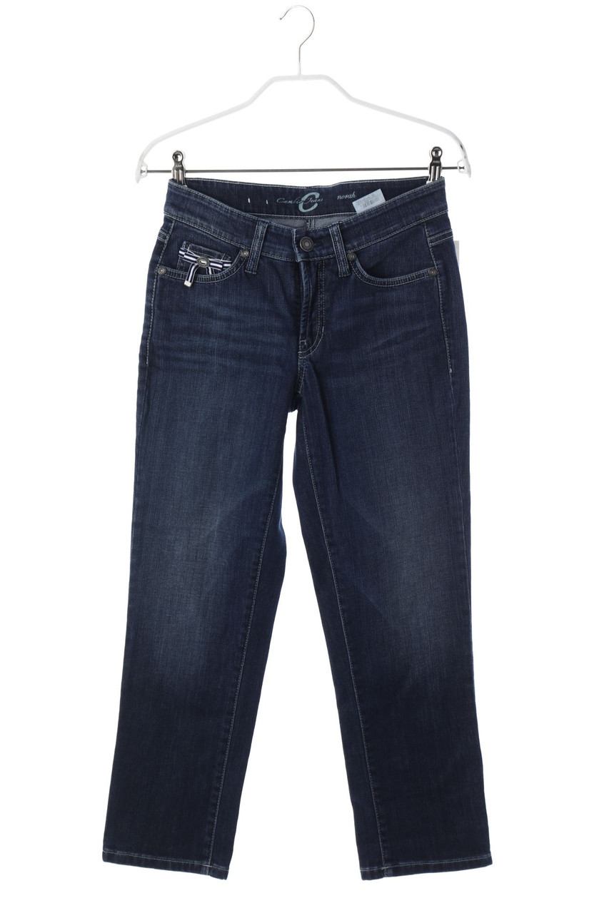 CAMBIO - Dark Denim Straight Cut Jeans - XS