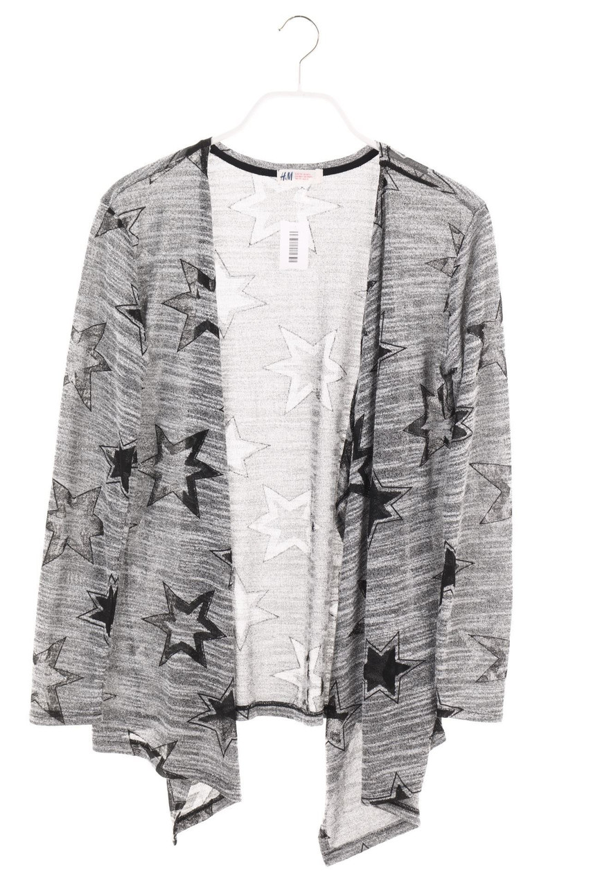 H&M - Strickjacke mit Mesh-Einsatz - 170