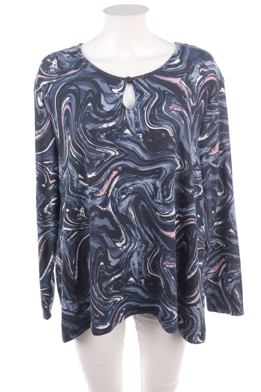 GINA BENOTTI - Longsleeve-Shirt mit Keyhole - XL