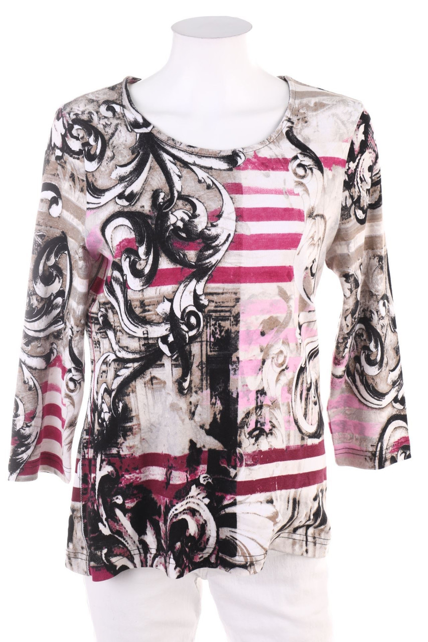 GERRY WEBER - Shirt mit floralem Muster - XL