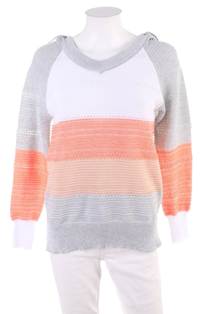 Ohne Label - Strick-Hoodie - M