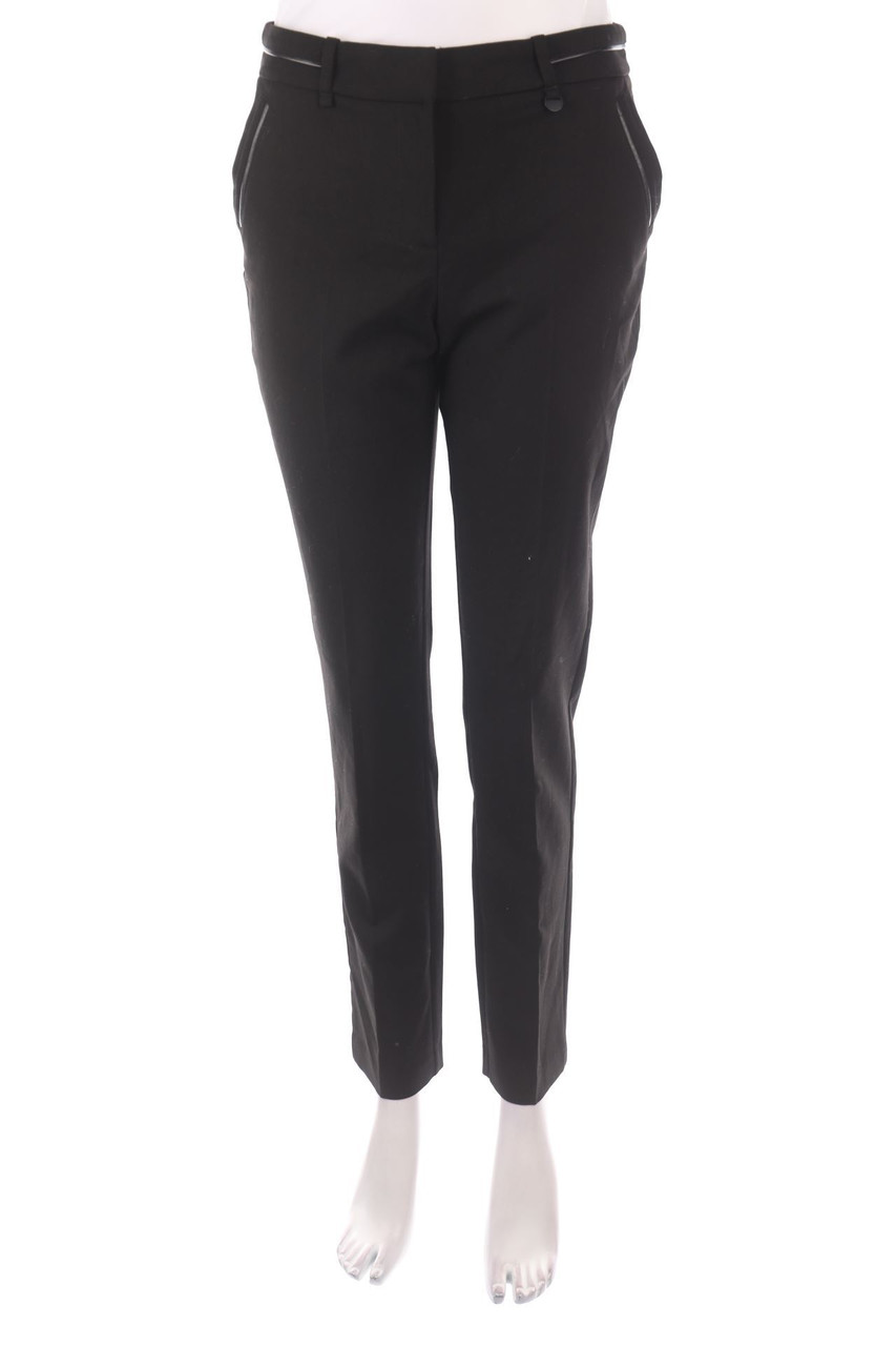 orsay - Business-Hose mit Kunstleder-Details - M