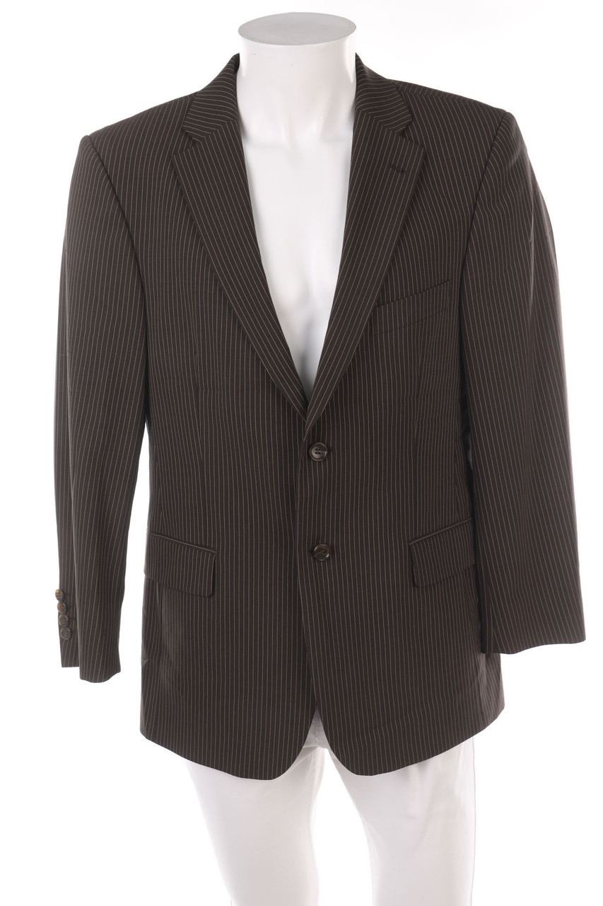 strellson - Sakko mit Streifen aus Schurwoll-Mix - 48