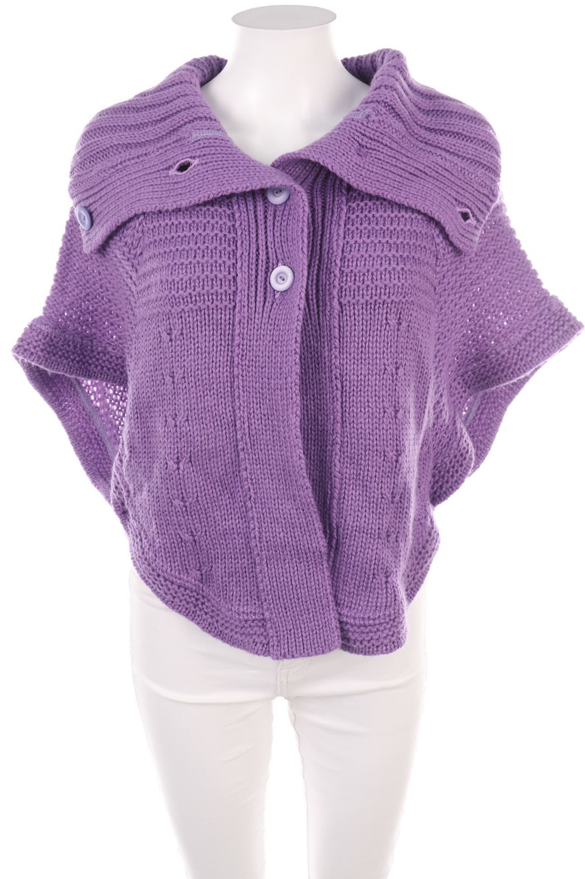 Ohne Label - Strick-Cape - ONE SIZE