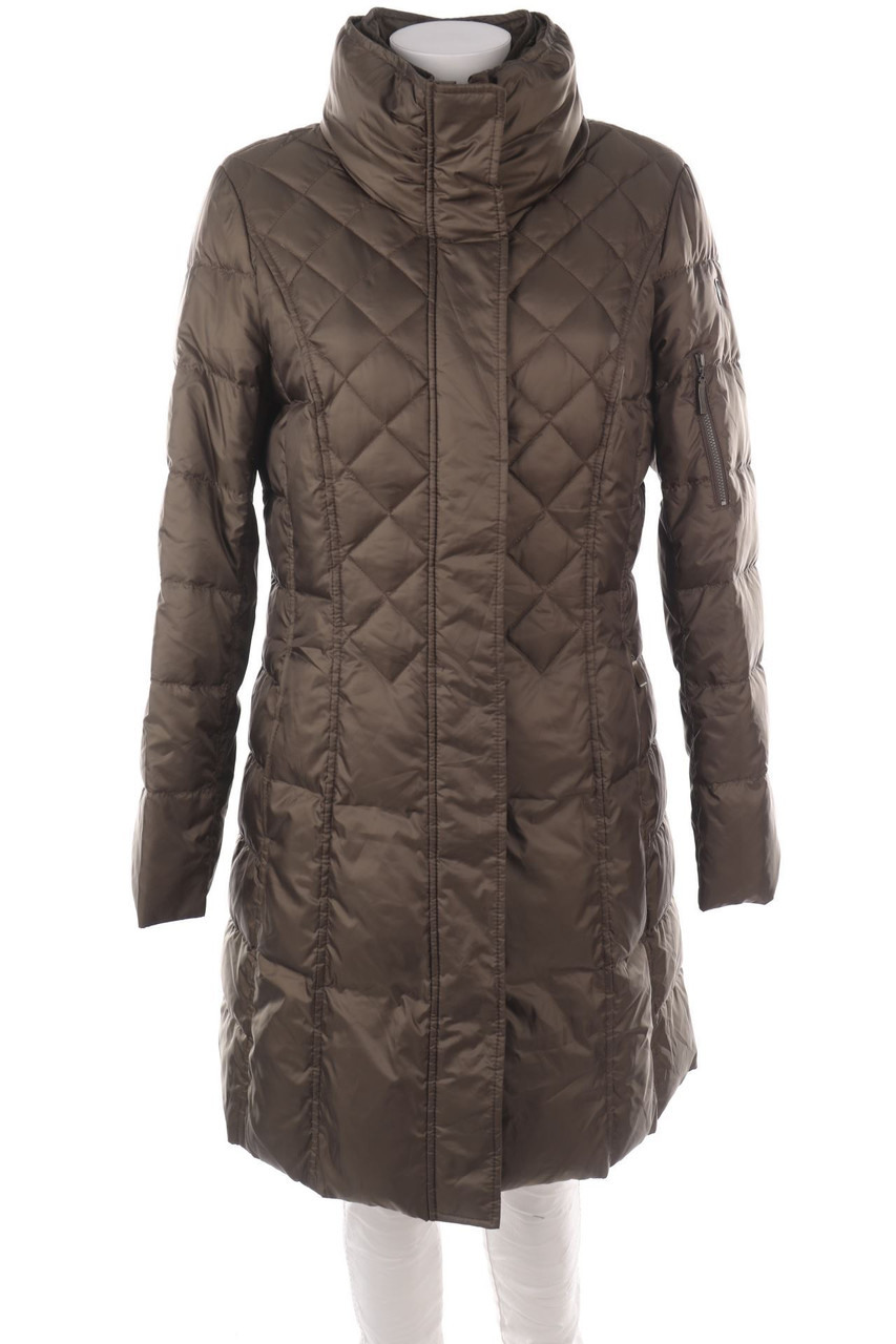 FUCHS SCHMITT - Daunen-Mantel mit Logo-Plakette - D 40