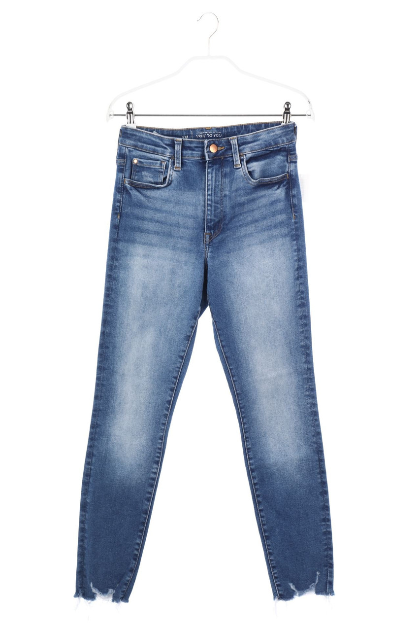 H&M - Used Look Skinny-Jeans - S