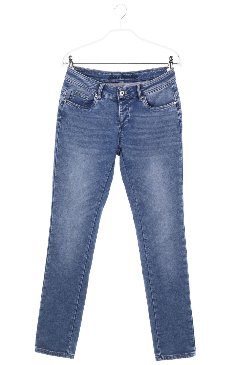 Blue Monkey - Used Look Skinny-Jeans - XS