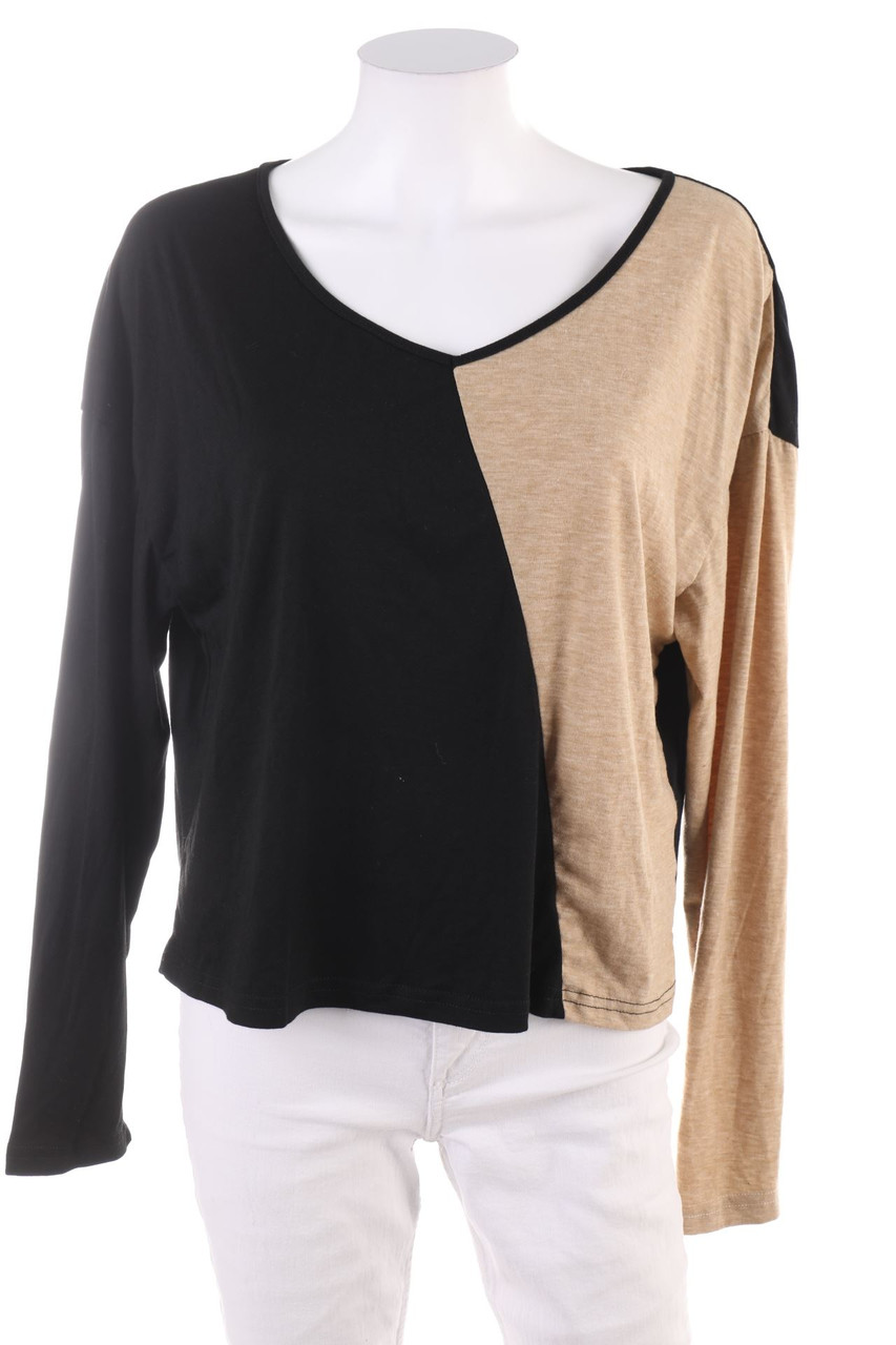 Ohne Label - Longsleeve-Shirt - L