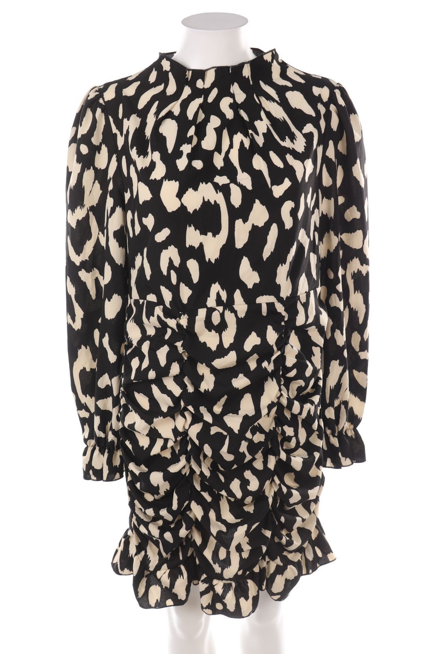 Ohne Label - Kleid mit Raffungen - L