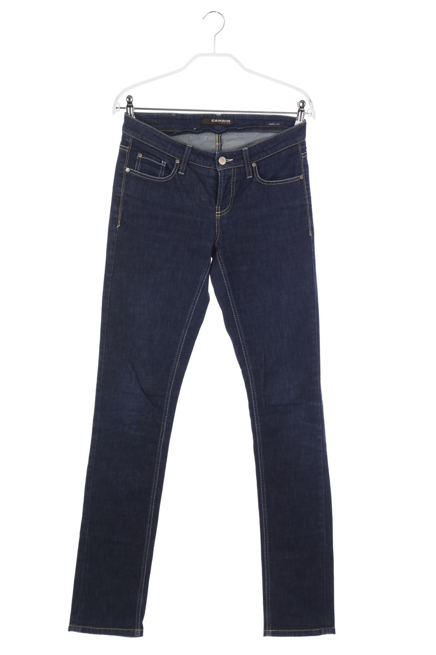 CAMBIO - Dark Denim Straight Cut Jeans - M