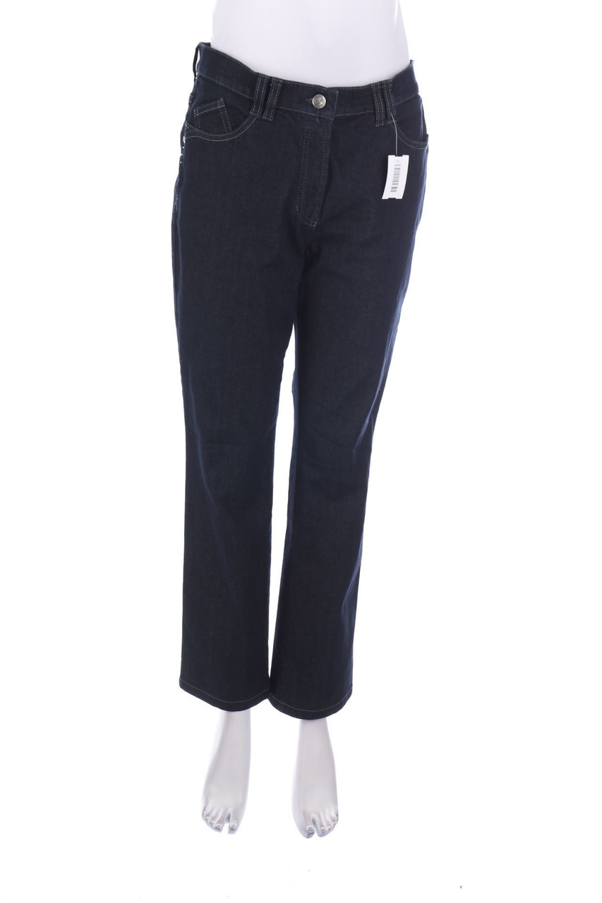 GERRY WEBER - Dark Denim Straight Cut Jeans - D 40