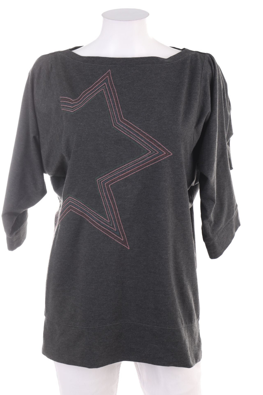 SECONDHAND - Batwing-Shirt mit Baumwolle - L