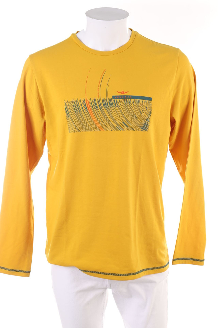 SECONDHAND - Longsleeve-Shirt mit Print - L