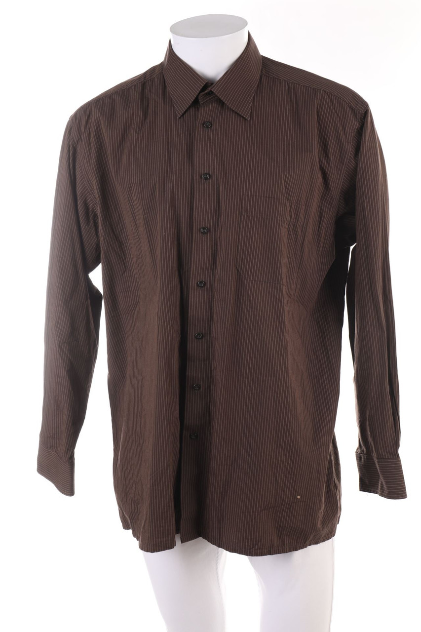 LORENZO CALVINO - gestreiftes Hemd - XL