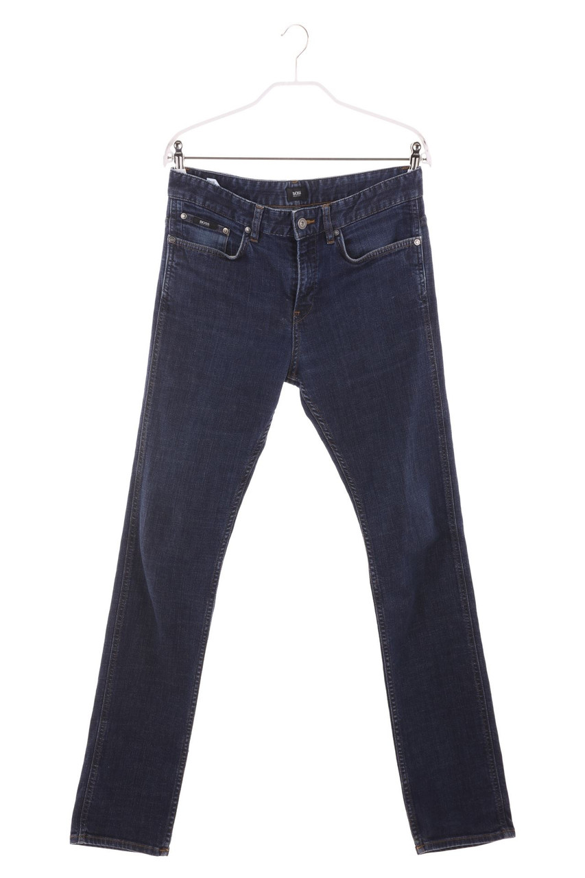 BOSS HUGO BOSS - Dark Denim Straight Cut Jeans - S