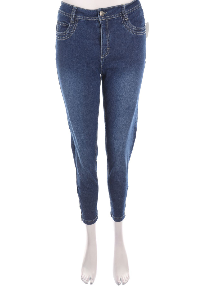 Laura Torelli CLASSIC - Used Look Skinny-Jeans - M