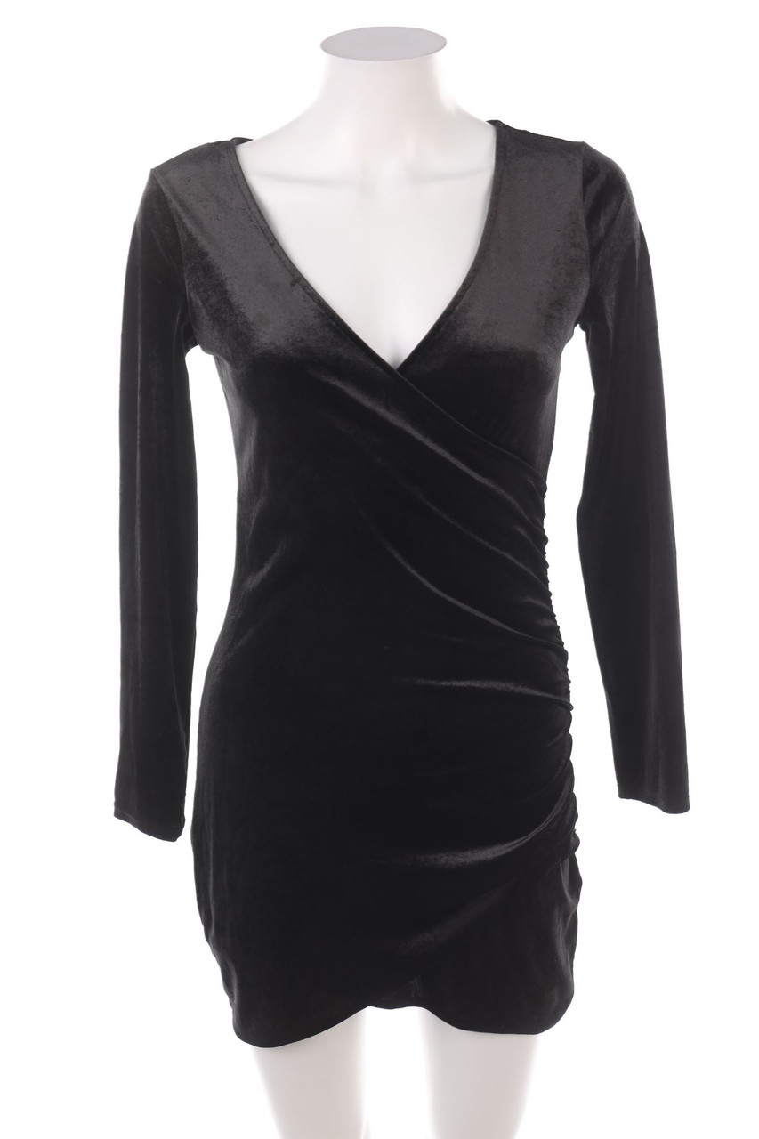 H&M - Samt-Party-Kleid - M