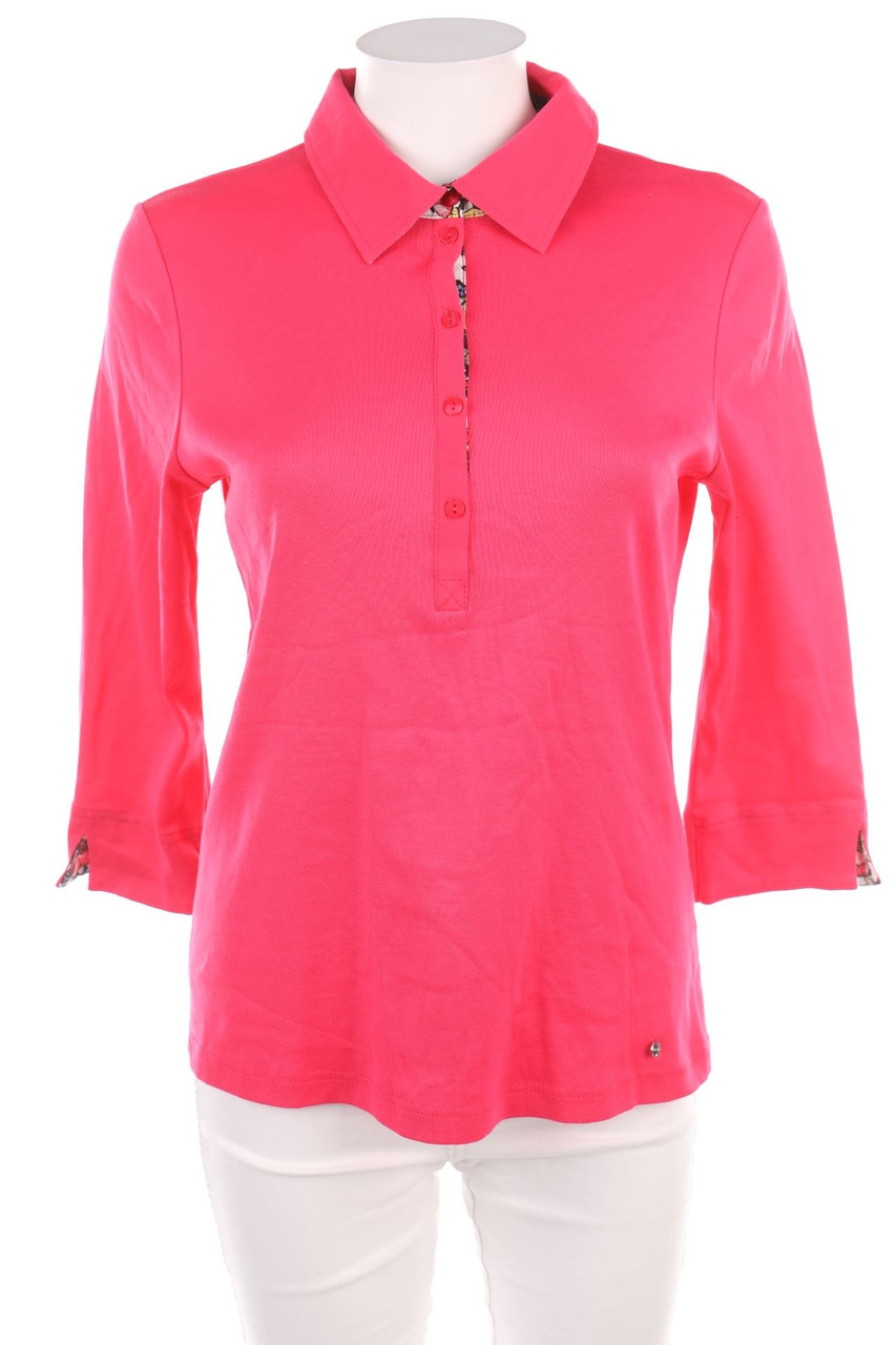 Ohne Label - Polo-Shirt mit 3/4-Ärmel - S