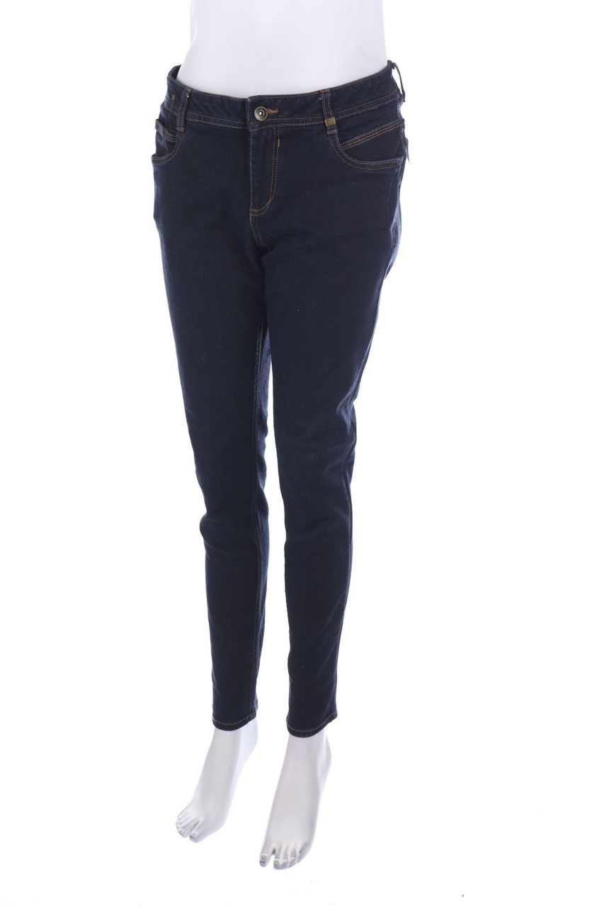 s.Oliver - Dark Denim Skinny-Jeans - L