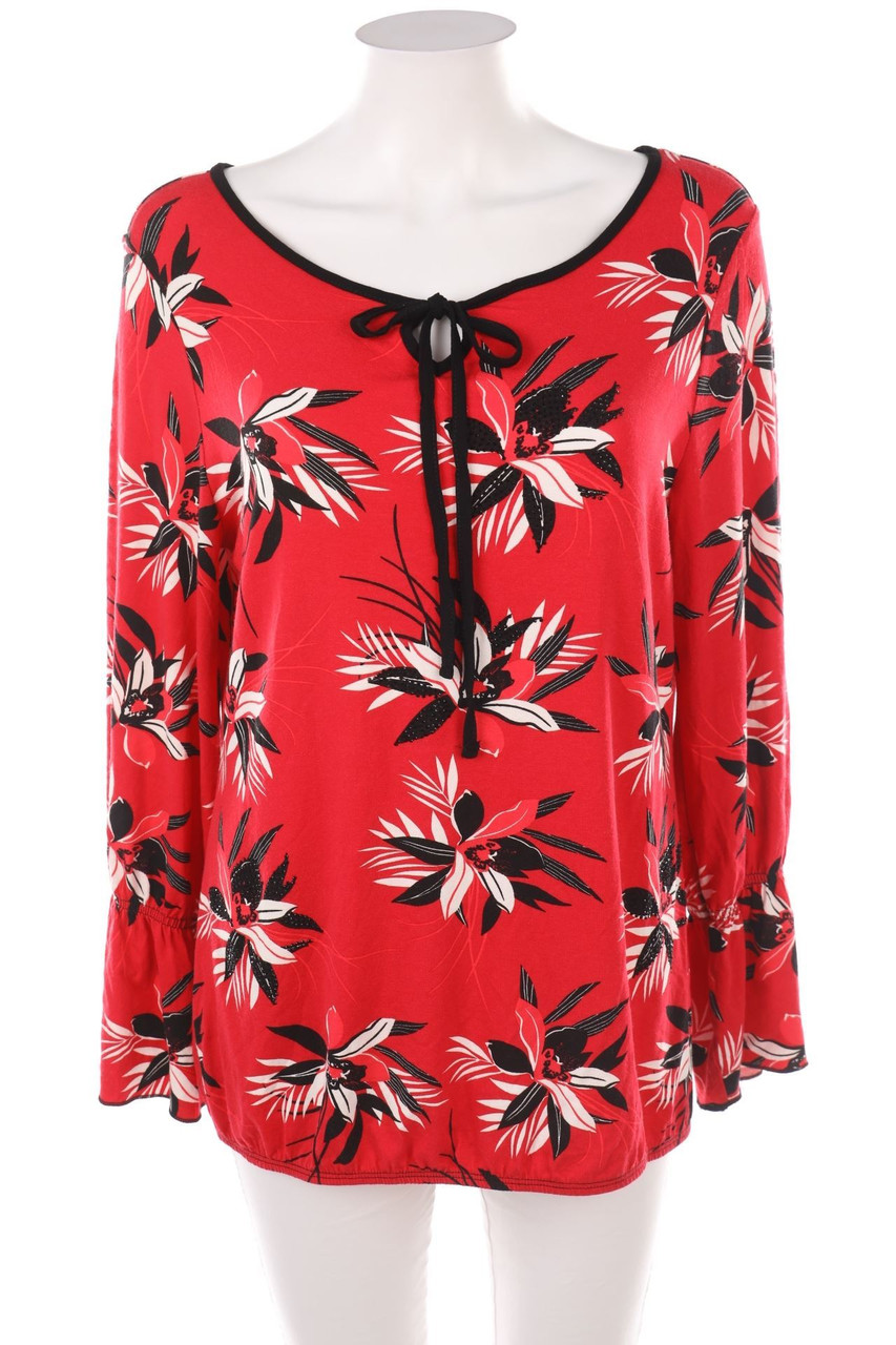 FAIR LADY - Longsleeve-Shirt mit Strass-Steinen - L