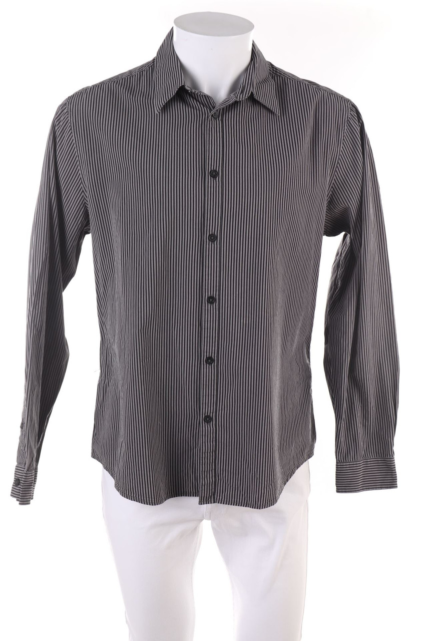 H&M - gestreiftes Hemd - L