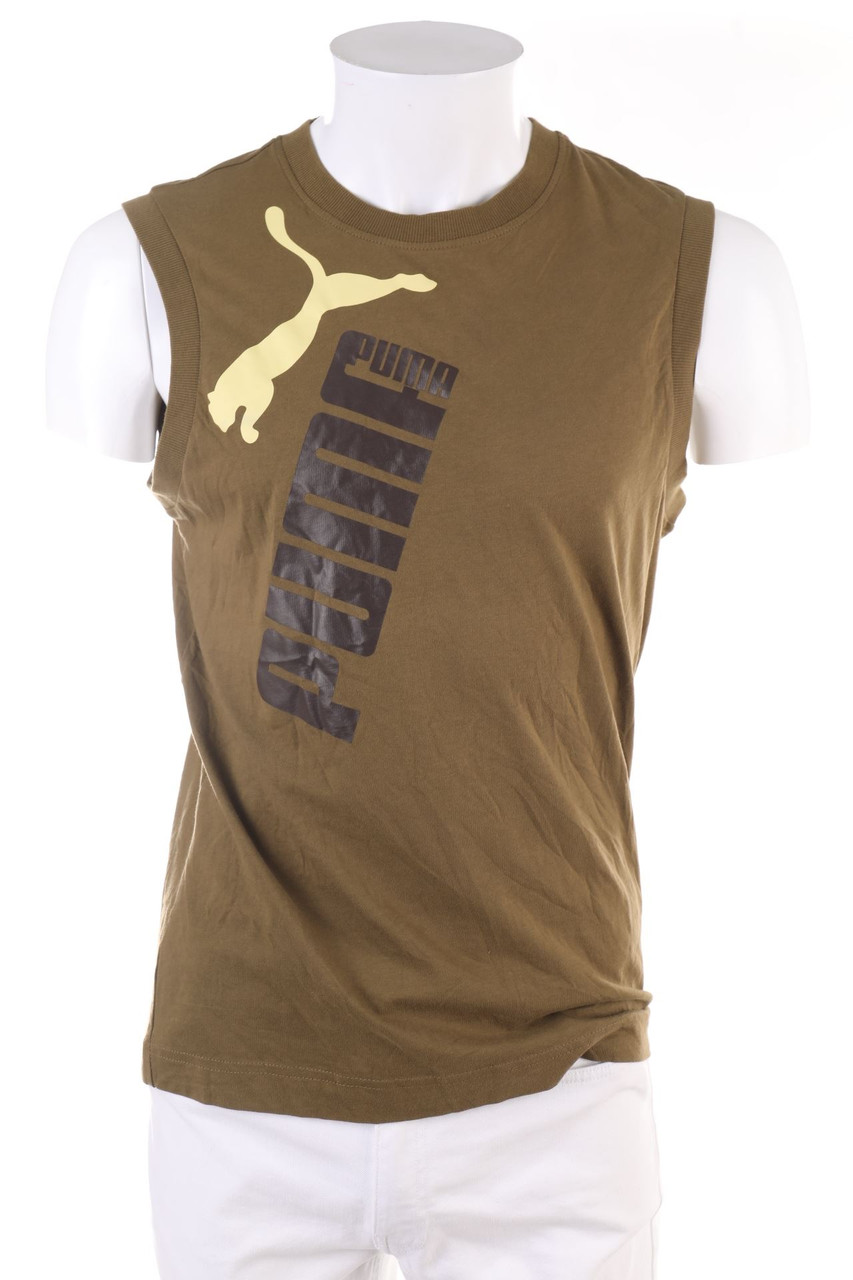 PUMA - Top mit Logo-Print - M