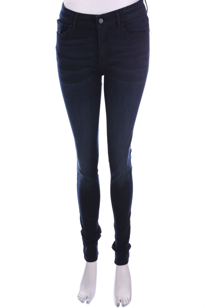 MANGO - Dark Denim Skinny-Jeans - L
