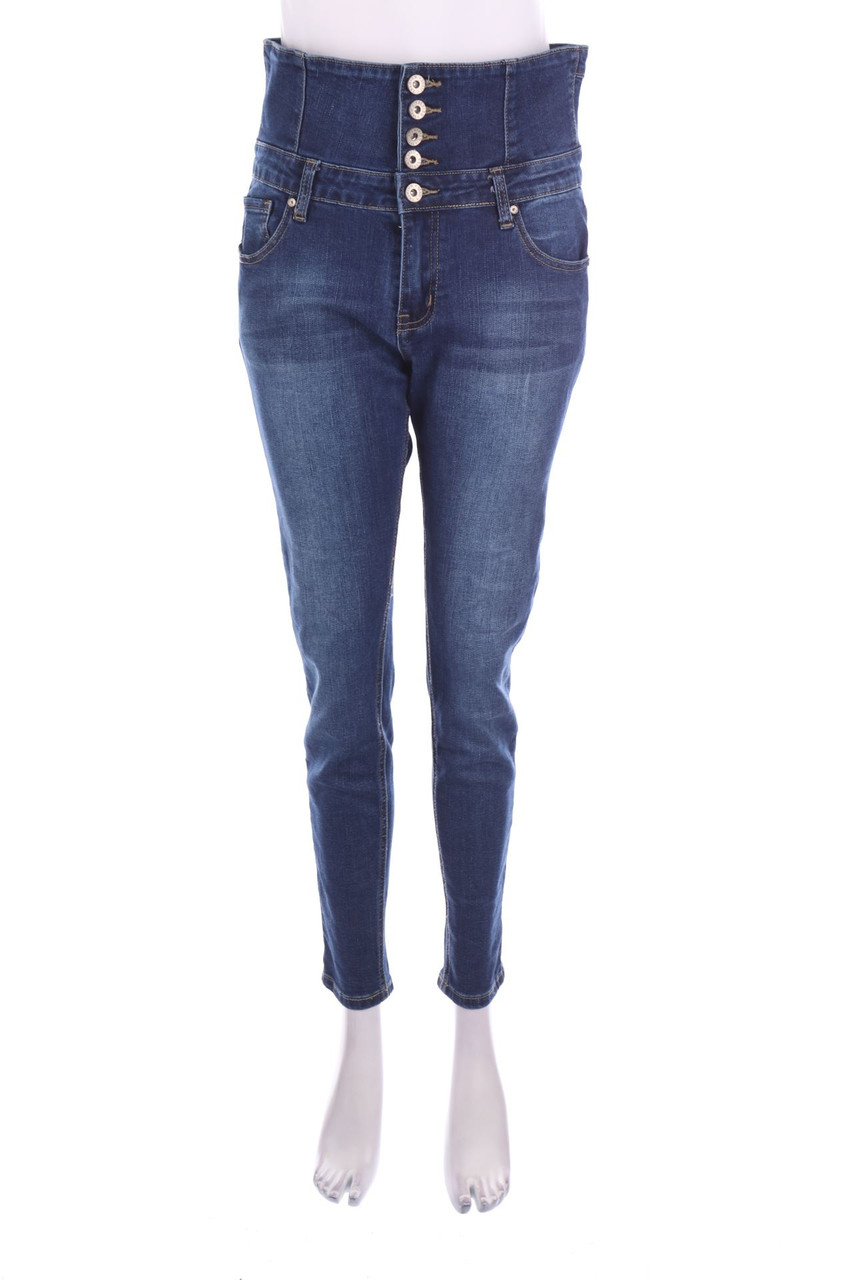 SECONDHAND - Dark Denim Skinny-Jeans - XL