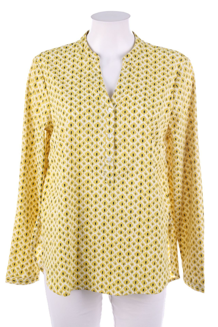 Ohne Label - Bluse mit Muster - D 42