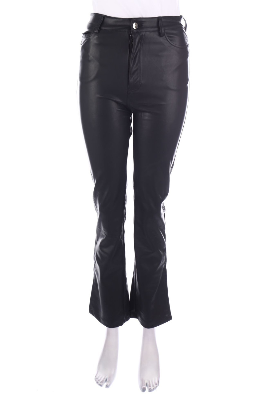 SECONDHAND - Kunstleder-Hose - S