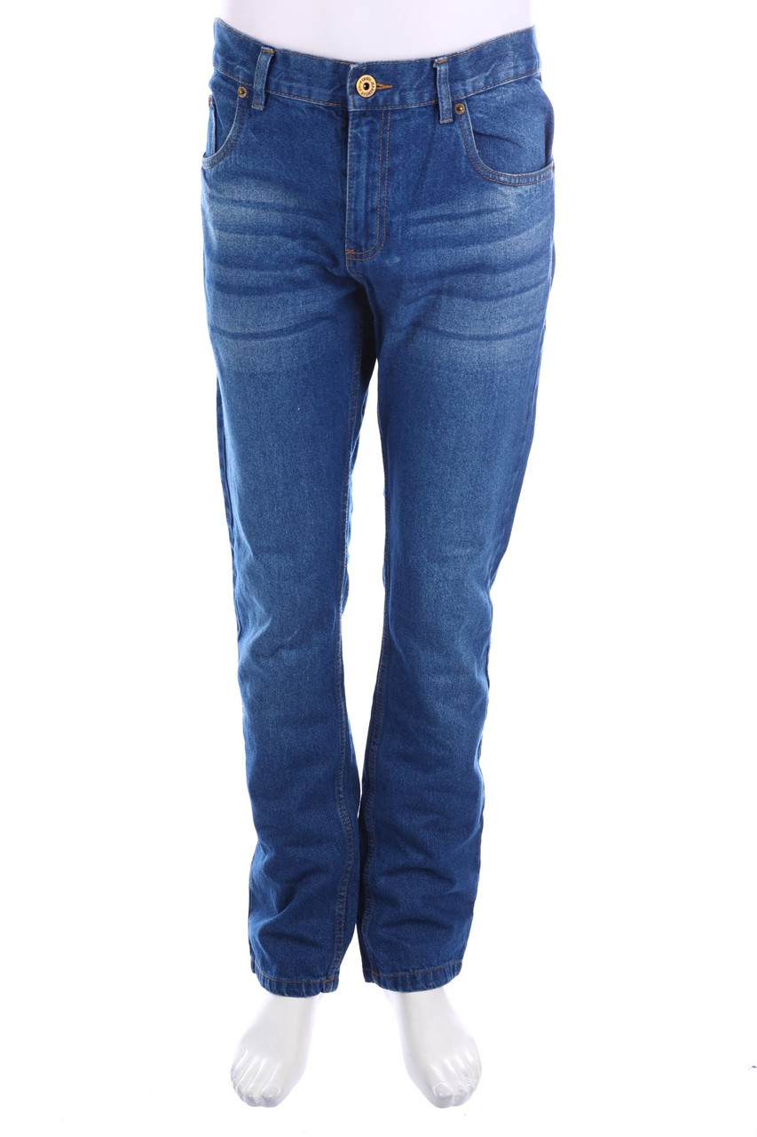 pierre cardin - Used Look Straight Cut Jeans - XL